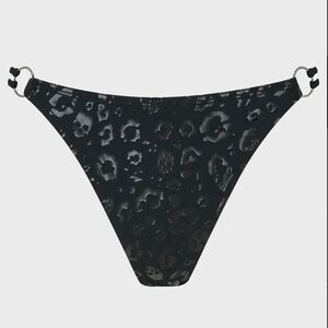 Killstar Black Leopard Bikini Bottom